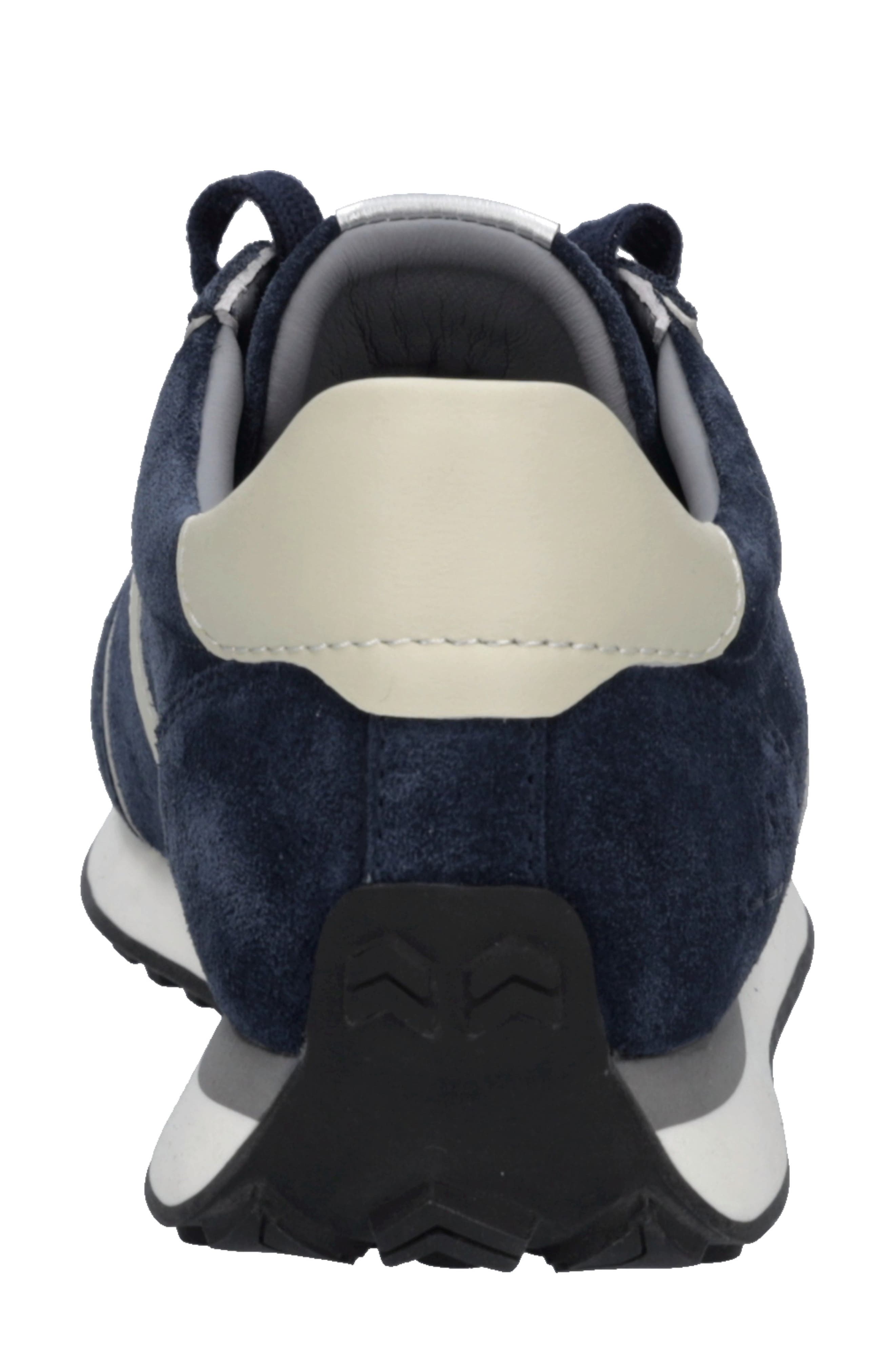 Miley 01 Leather Sneaker, Alternate, color, INDIGO