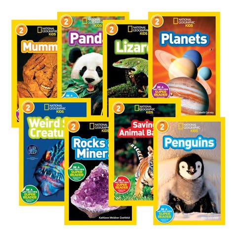 National Geographic Nonfiction Books - Level 2 - Set of 8