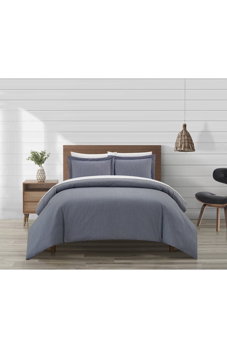 CHIC Morgen Laid Back Two-Tone Duvet Set, Alternate, color,