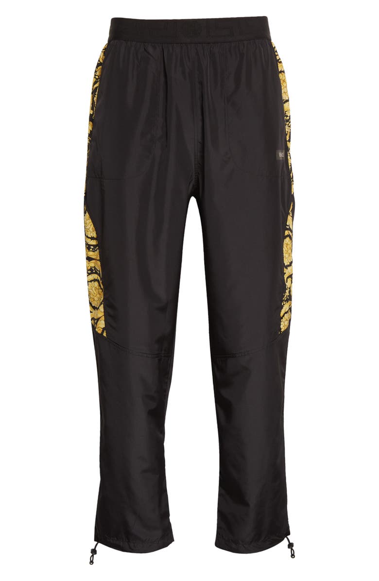 Versace Men's Medusa Side Stripe Track Pants, Alternate, color,