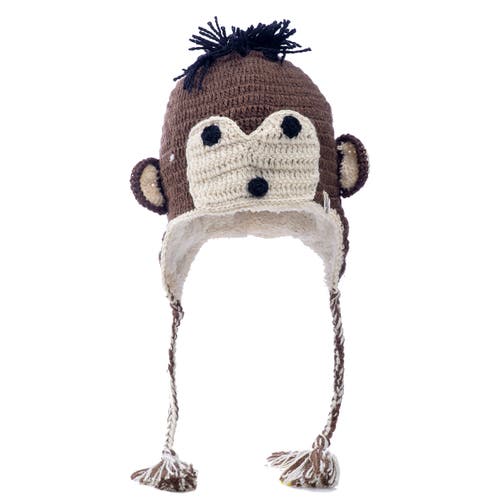 NIRVANA DESIGNS NIRVANA DESIGNS CROCHET MONKEY HAT