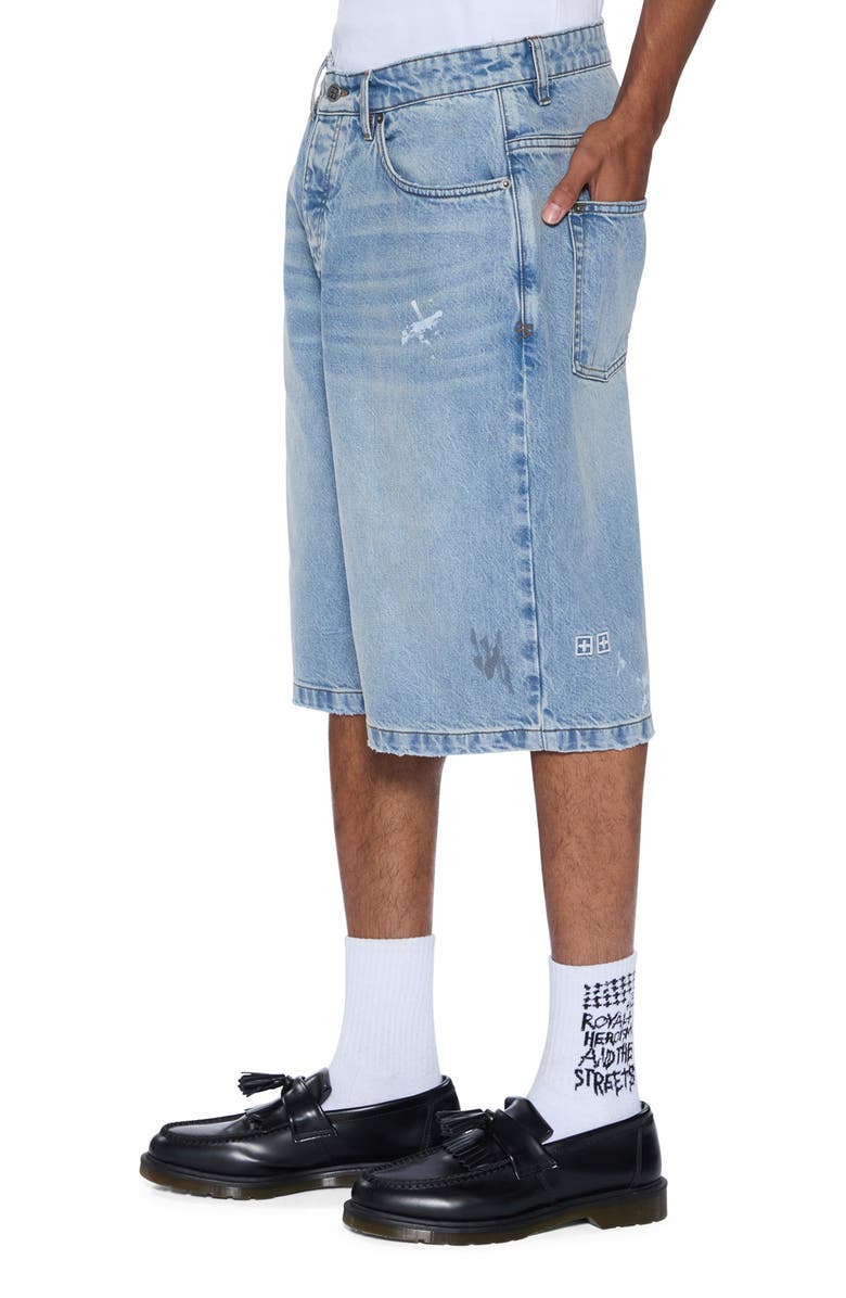 Ksubi Maxx Denim Shorts, Alternate, color, Denim
