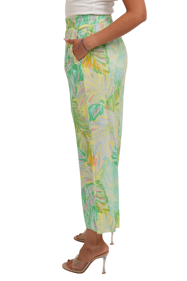 Crop Pull-On Pants, Alternate, color, REMI