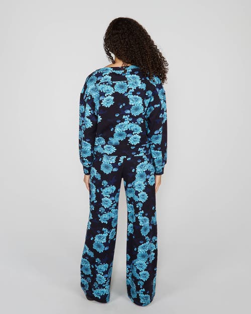 Lords Of Harlech Clara Oversized Brushed Knit Sweatshirt In Multi