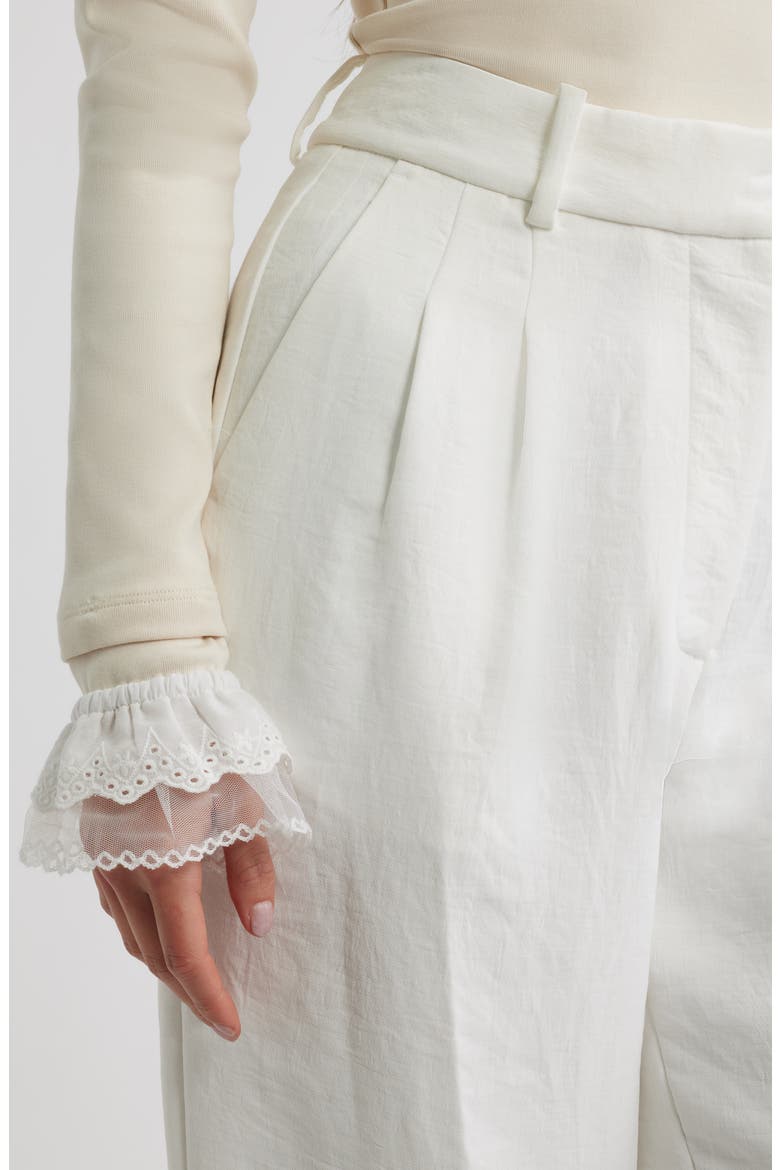 Valentina Bell Sleeve Top, Alternate, color, CREAM