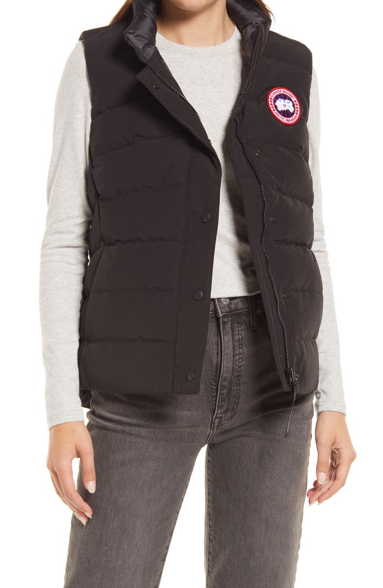 Canada Goose Freestyle Water Resistant 625 Fill Power Down Vest, Main, color, Black