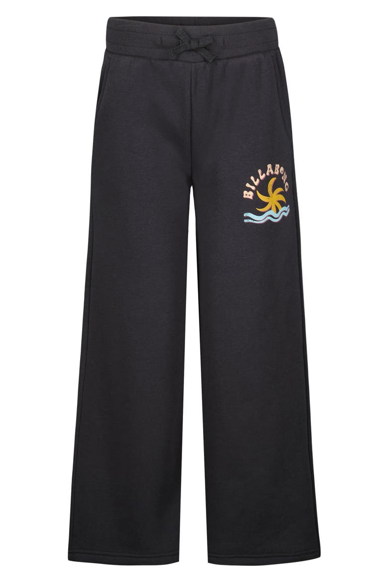 Kids' It Takes You Wide Leg Pants, Main, color, BLACK SANDS