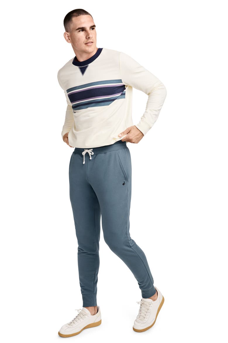 Mens Lightweight Cotton Blend Fleece Jogger, Alternate, color, Iron Grey
