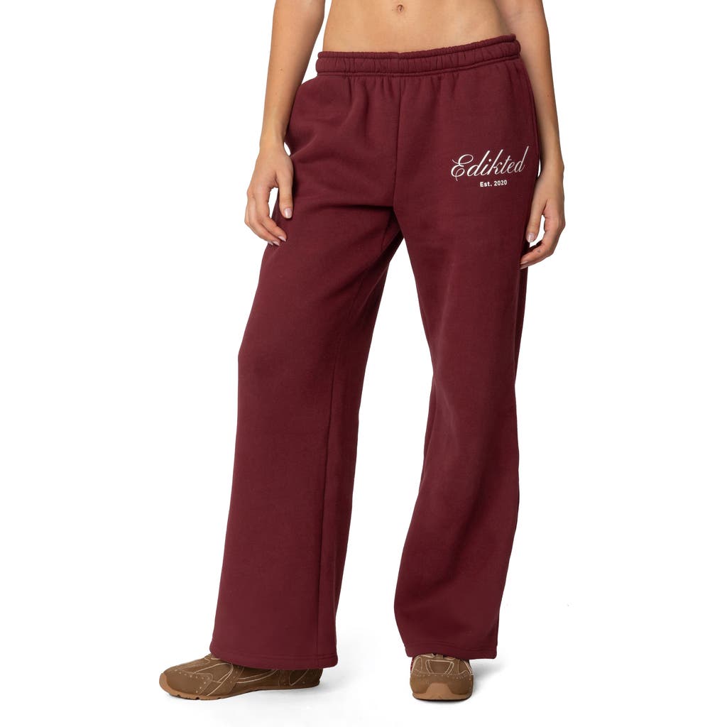 EDIKTED GET EDIKTED RELAXED FIT SWEATPANTS