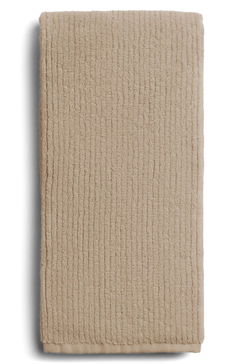 Soft Rib Towel, Alternate, color, LATTE