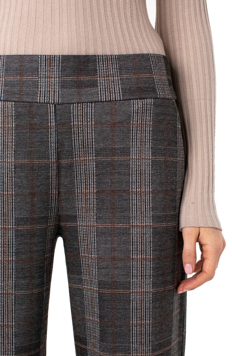 Liverpool Los Angeles Liverpool Mabel Plaid Wide Leg Ankle Pants, Alternate, color,