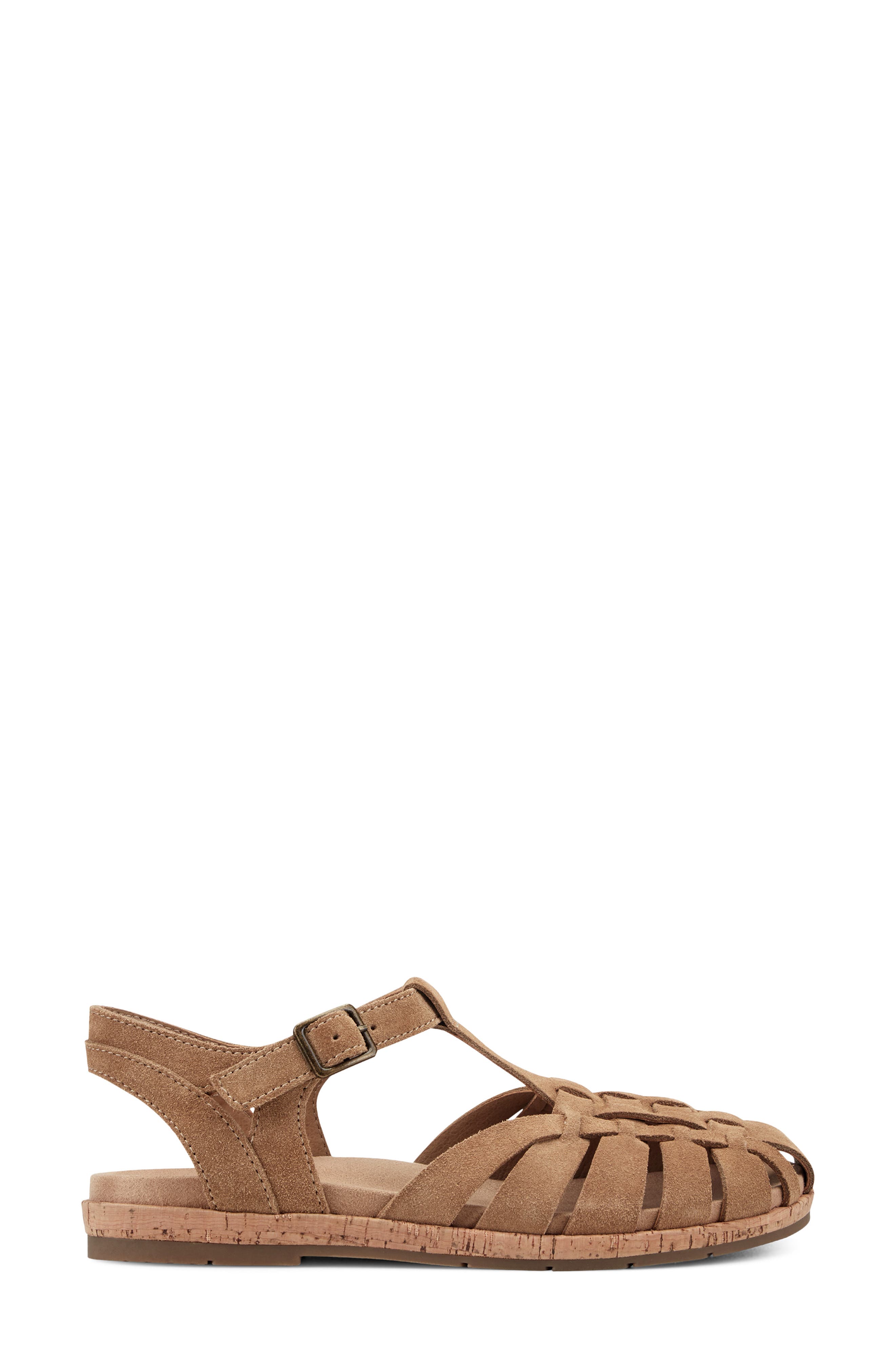 Alazia Sandal, Alternate, color, LIGHT BROWN