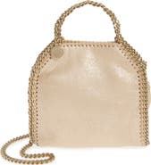 Stella McCartney Mini Falabella Metallic Faux Leather Crossbody Bag