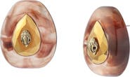 Kurt Geiger London Ophelia Eagle Teardrop Stud Earrings