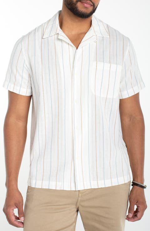 Stripe Camp Shirt
