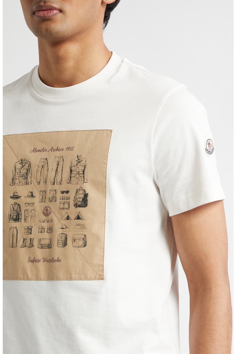 Safari Graphic T-Shirt, Alternate, color, SILK WHITE