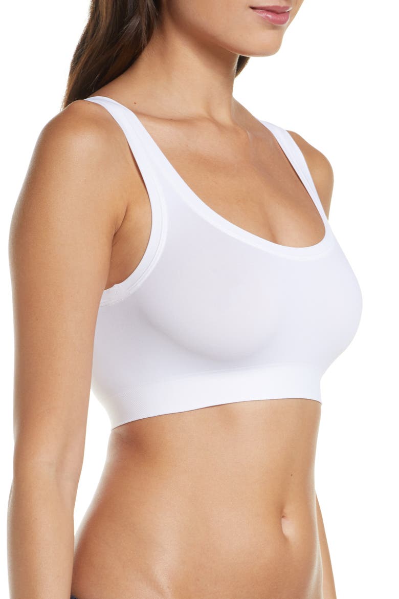 Touch Feeling Crop Top, Alternate, color, WHITE