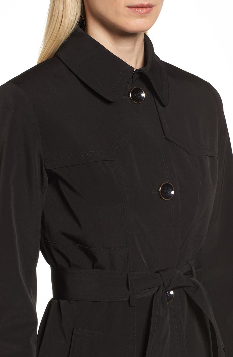Gallery Belted Trench Raincoat, Alternate, color, 