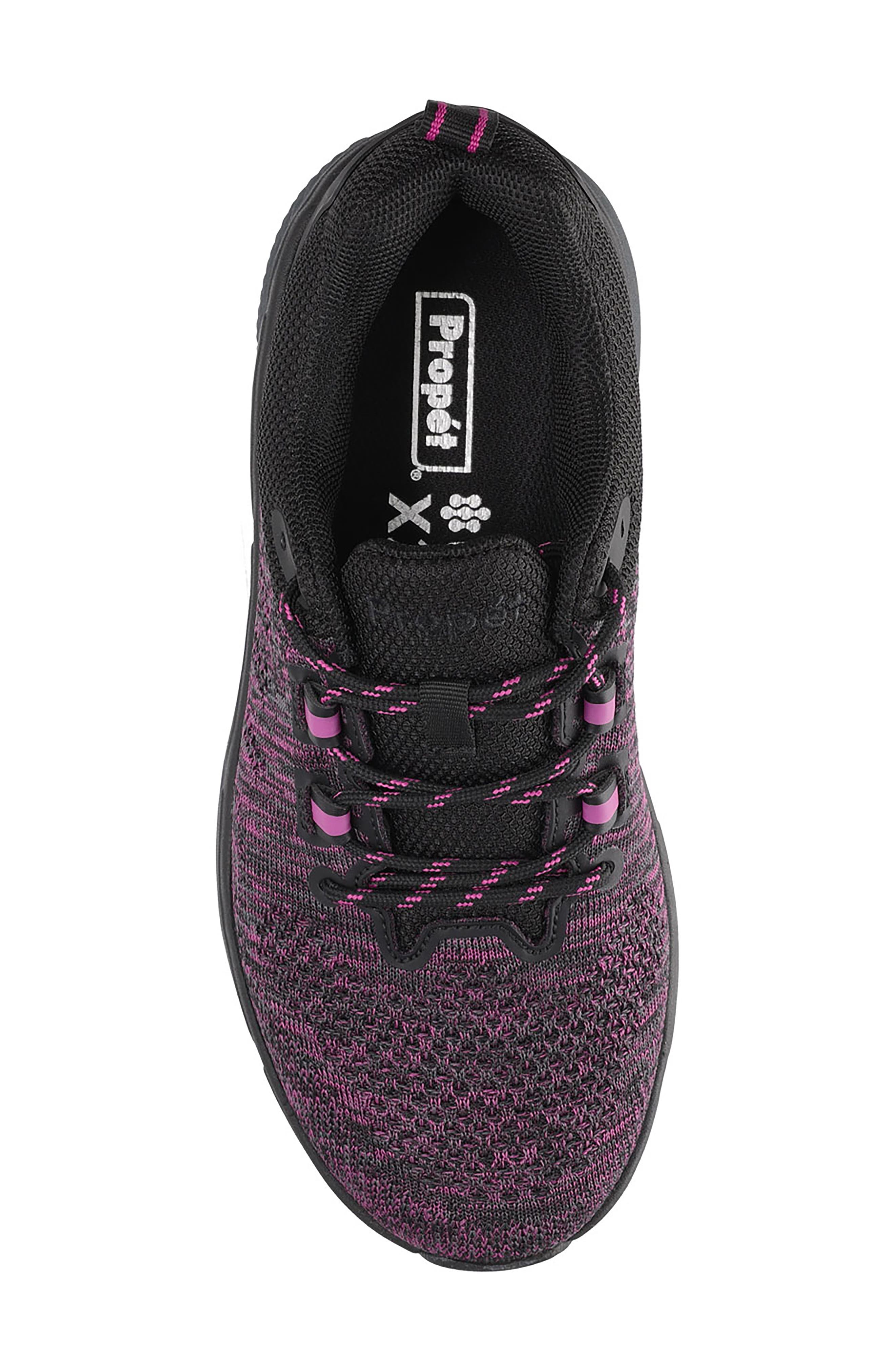 Propét Ultra Sneaker, Alternate, color, Black Marble