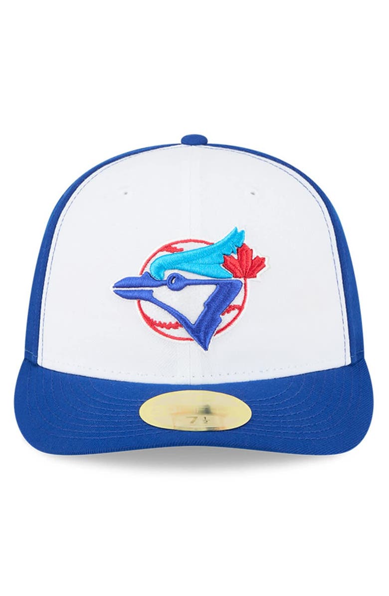 New Era Men's New Era Royal/White Toronto Blue Jays Baseball Hall of Fame 59FIFTY Low Profile Fitted Hat, Alternate, color, 