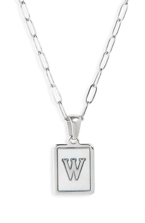 Ocean Drive Initial Pendant Necklace