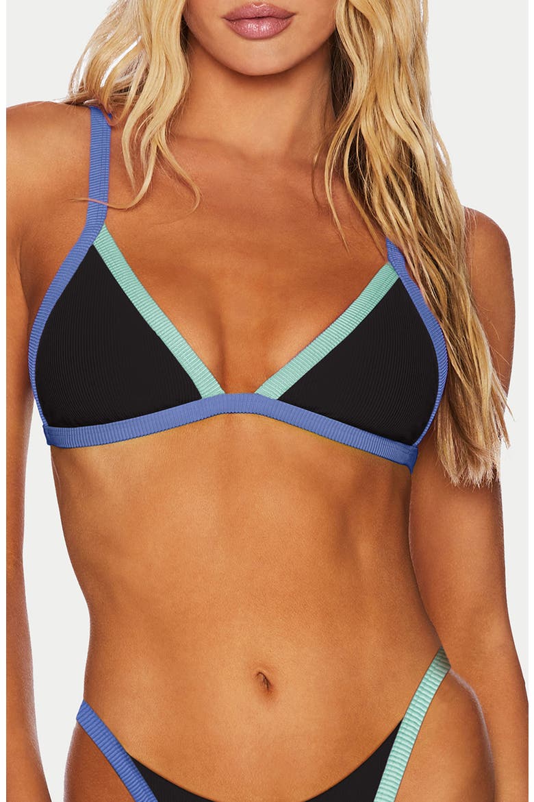 Mika Bikini Top, Main, color, SAPPHIRE SEA COLORBLOCK