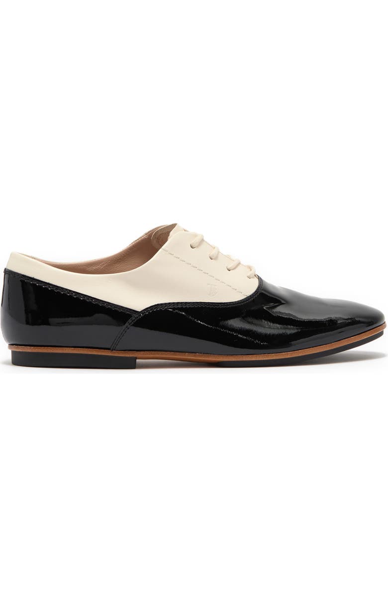 Tod's Two-Tone Leather Oxford, Alternate, color,