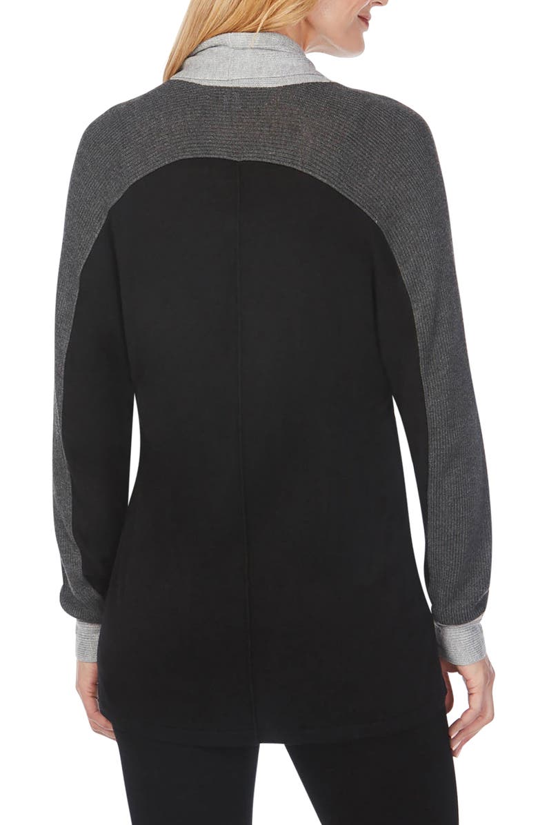 Foxcroft Reede Colorblock Cardigan, Alternate, color, 