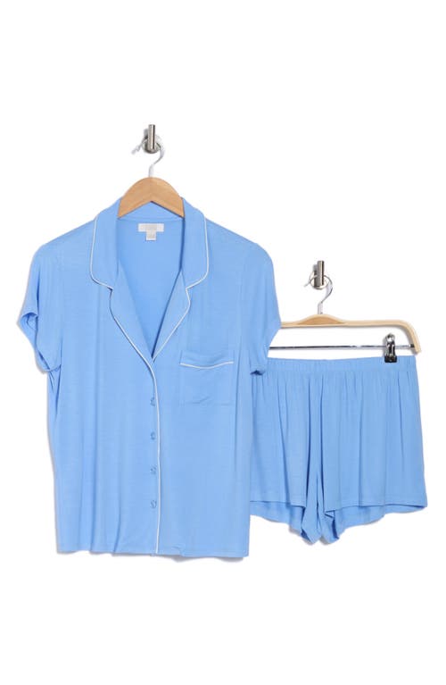 Nordstrom Rack Tranquility Shortie Pajamas In Blue Azurine