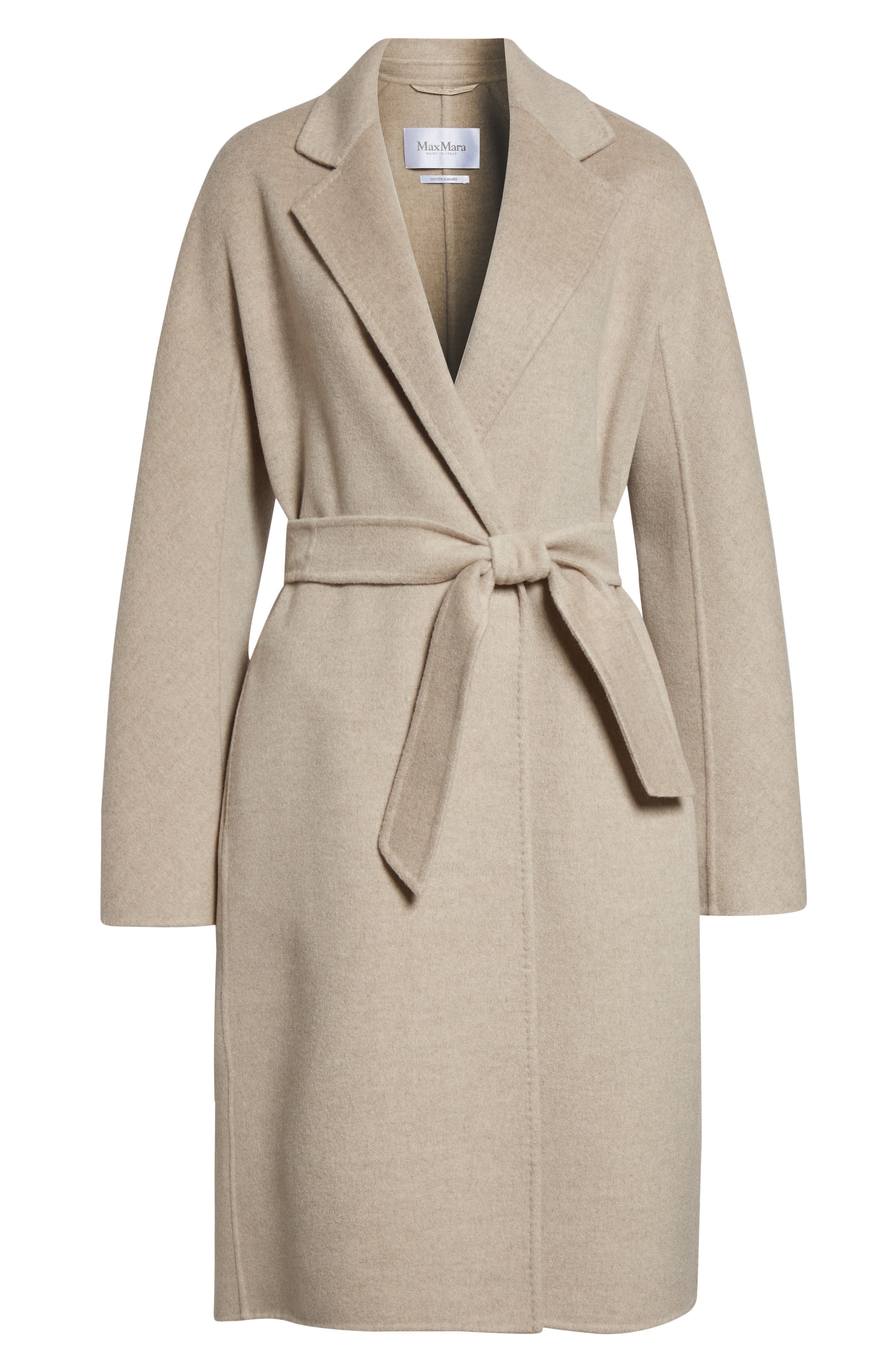 Max Mara Aceri Cashmere Belted Coat (Women) | Nordstrom