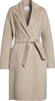 Max Mara Aceri Cashmere Belted Coat