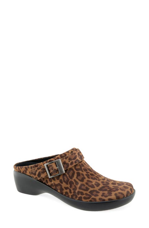 Clarice Leather Clog