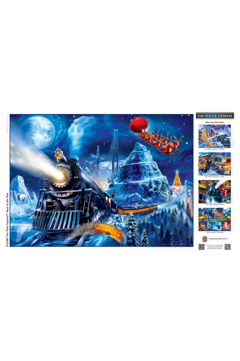 The Polar Express Race 1000 Piece Puzzle, Alternate, color, Multicolor