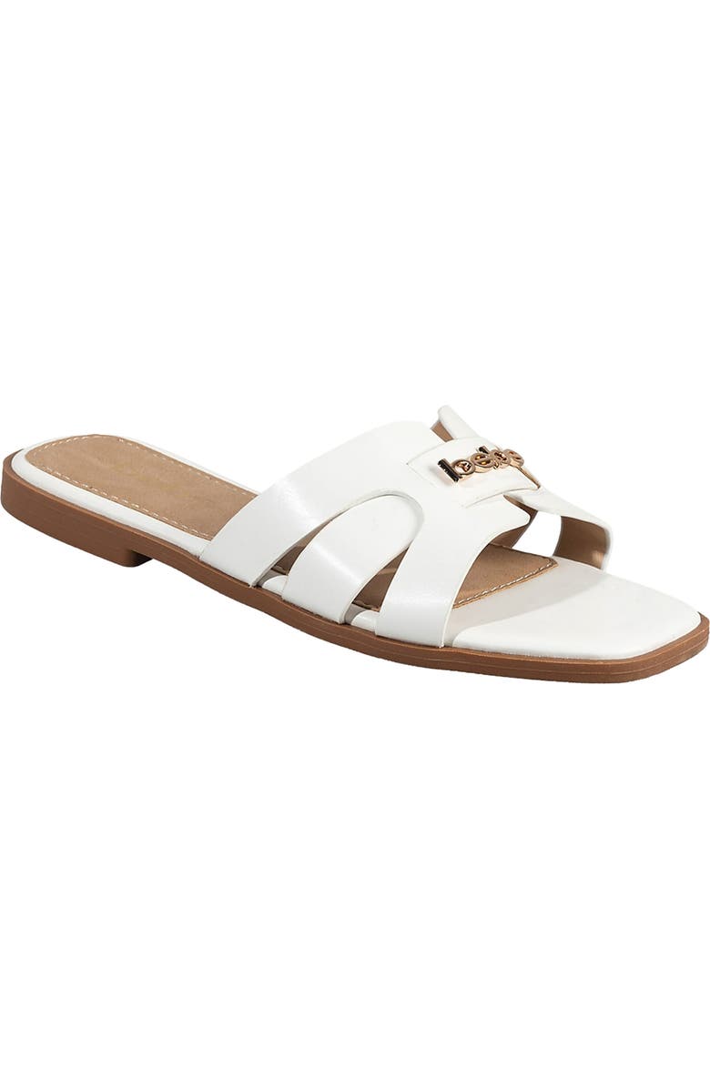 bebe Slide Sandal, Main, color,