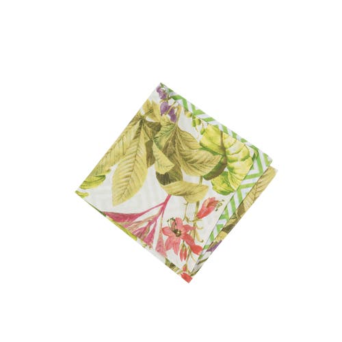C & F Home C&f Home Moana Cotton Reversible Napkin Set Of 6 In Green