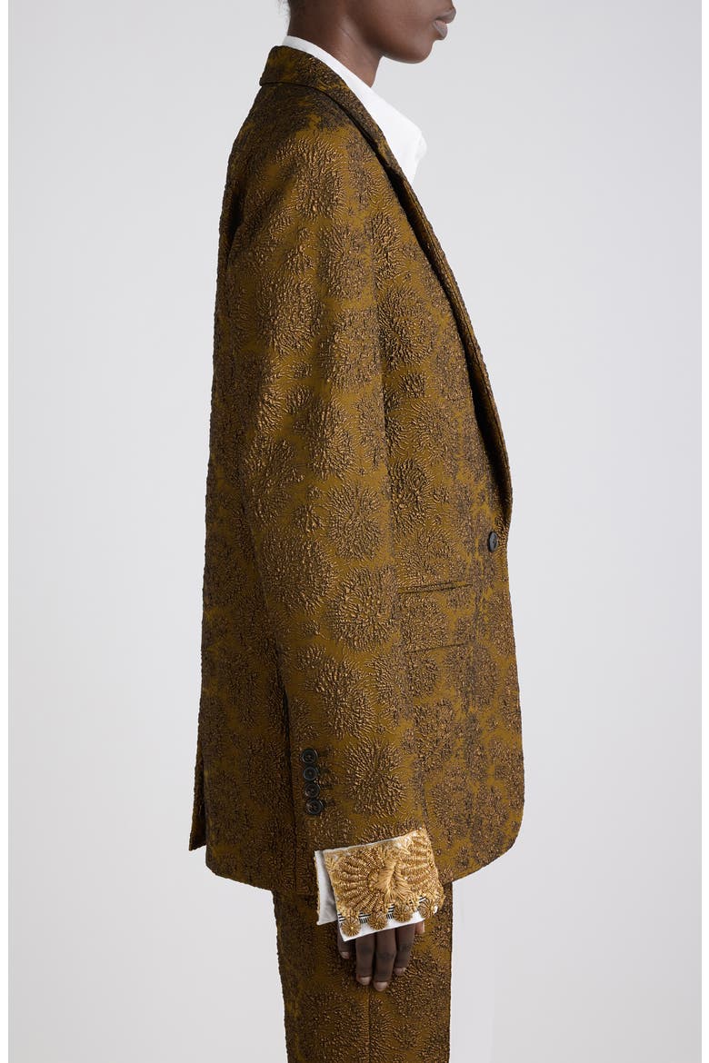 Blanchet D Jacquard Jacket, Alternate, color, KHAKI