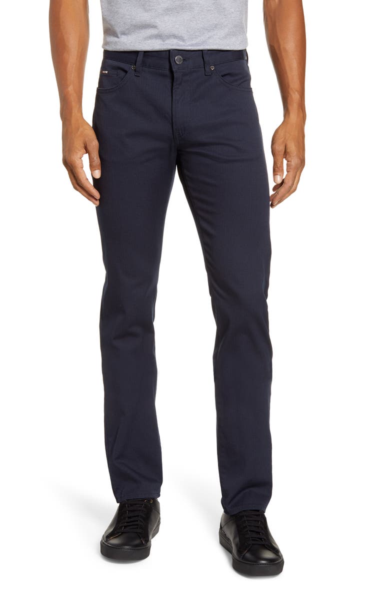 BOSS Delaware Slim Fit Five-Pocket Pants, Main, color, 