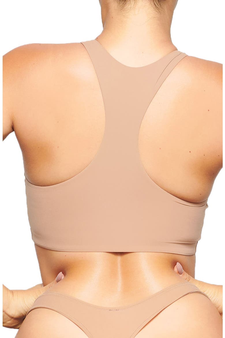 Fits Everybody High Neck Bralette, Alternate, color, SIENNA