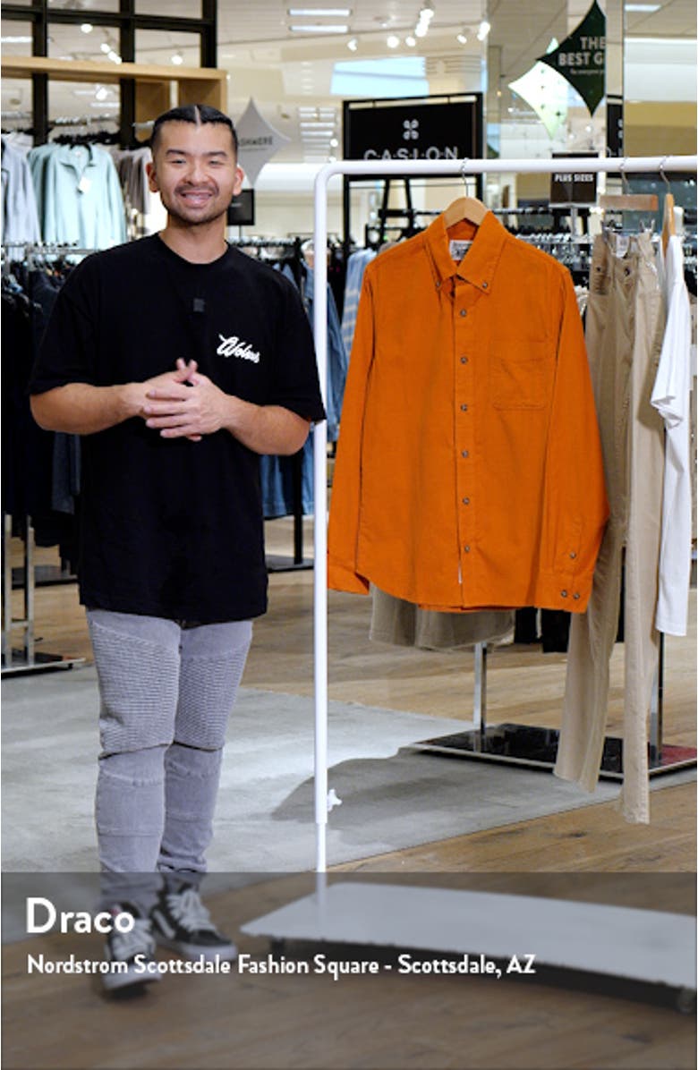 Pinwale Corduroy Button Down Shirt, sales video thumbnail