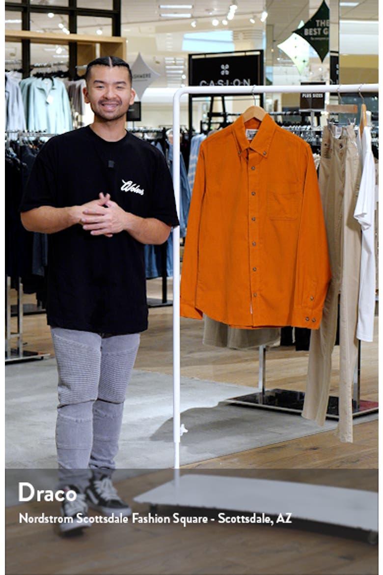 Pinwale Corduroy Button Down Shirt video