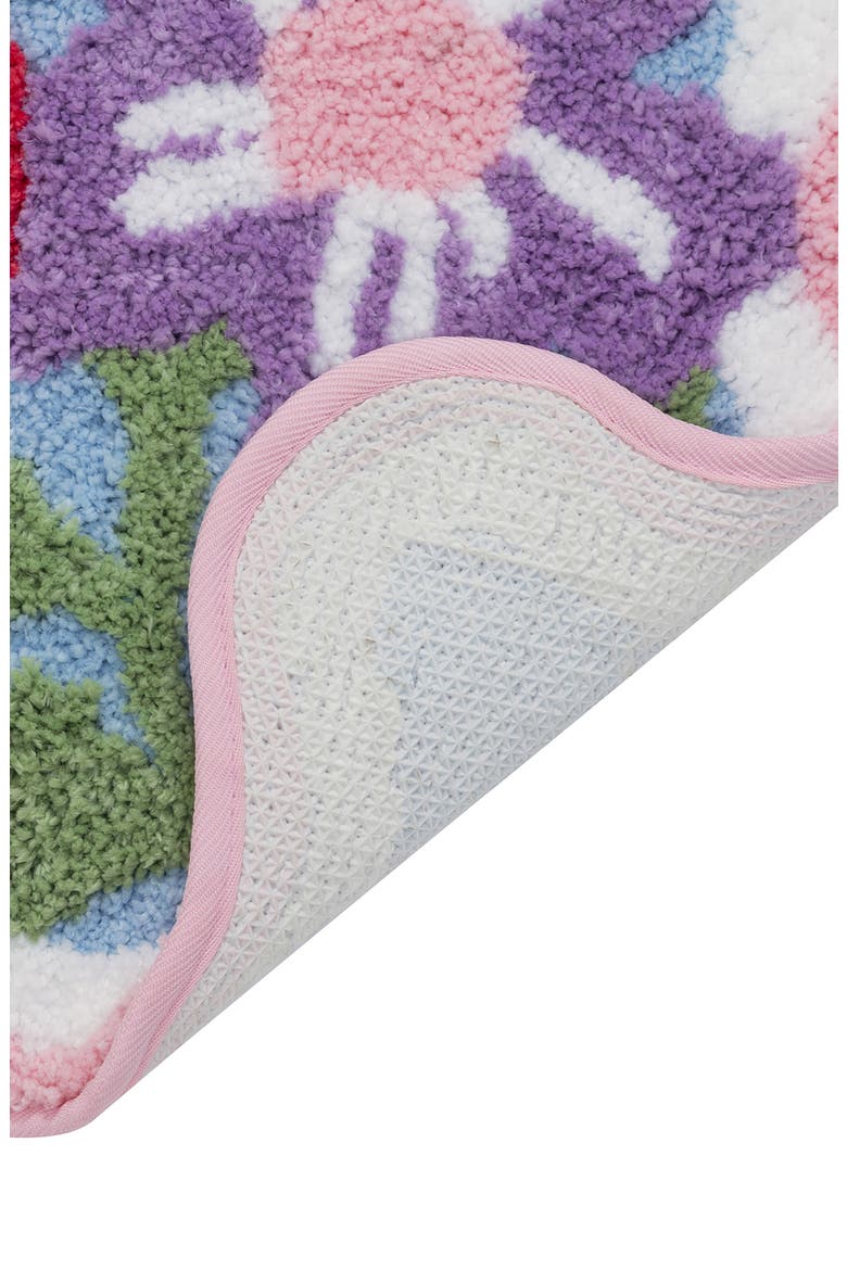 Scalloped Edge Tufted Bath Mat, Alternate, color, NO COLOR