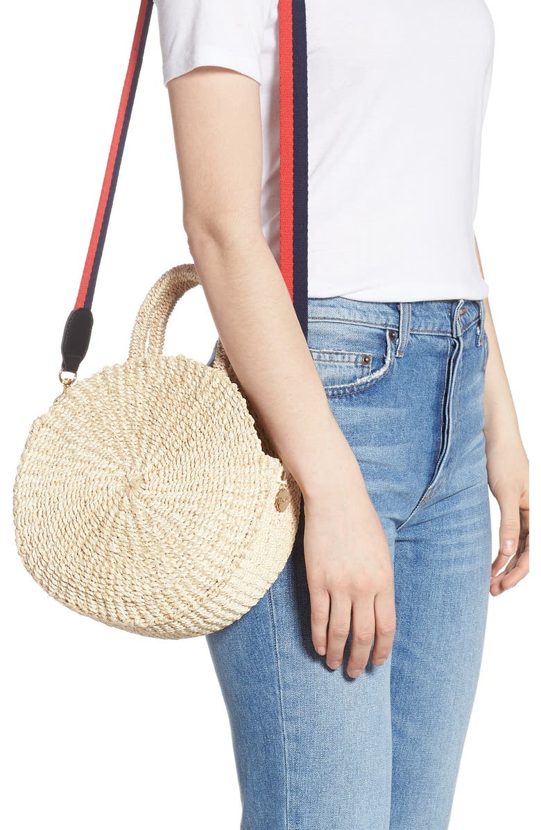 Clare V. Moyen Alice Woven Sisal Bag, Alternate, color,