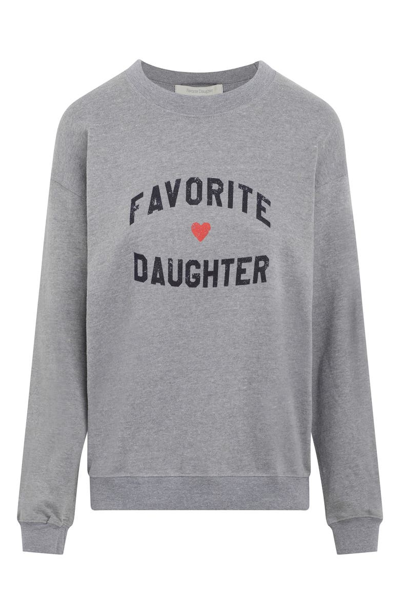 Favorite Daughter Sweatshirt, Alternate, color, Heather Grey