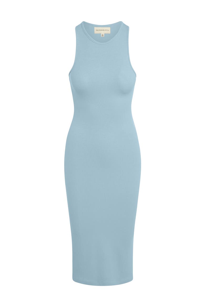 The Racerback Midi Dress, Alternate, color, Sky Blue