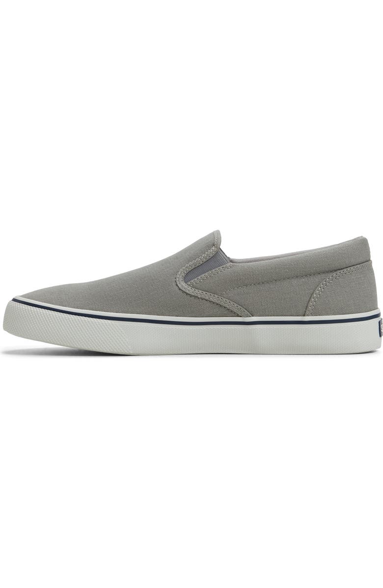Sperry Striper II Slip-On Sneaker, Alternate, color, Grey