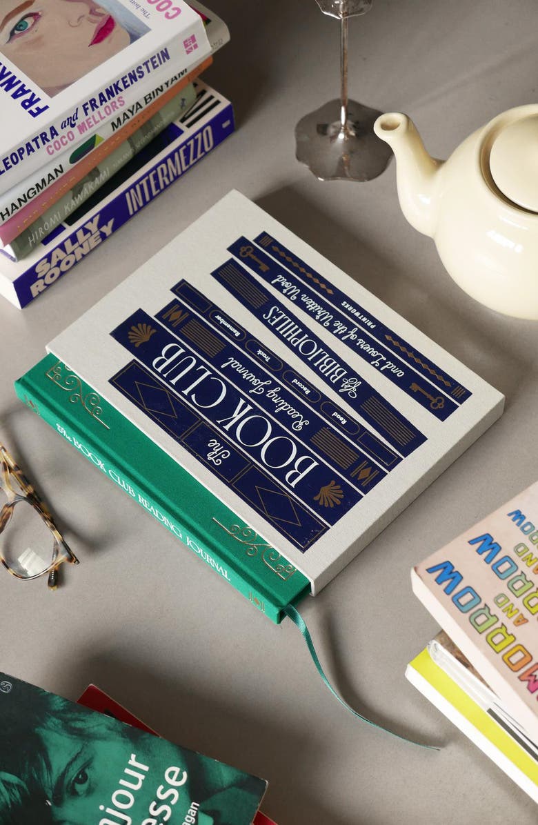 PRINTWORKS The Book Club Reading Journal, Alternate, color, Blue/ Multi