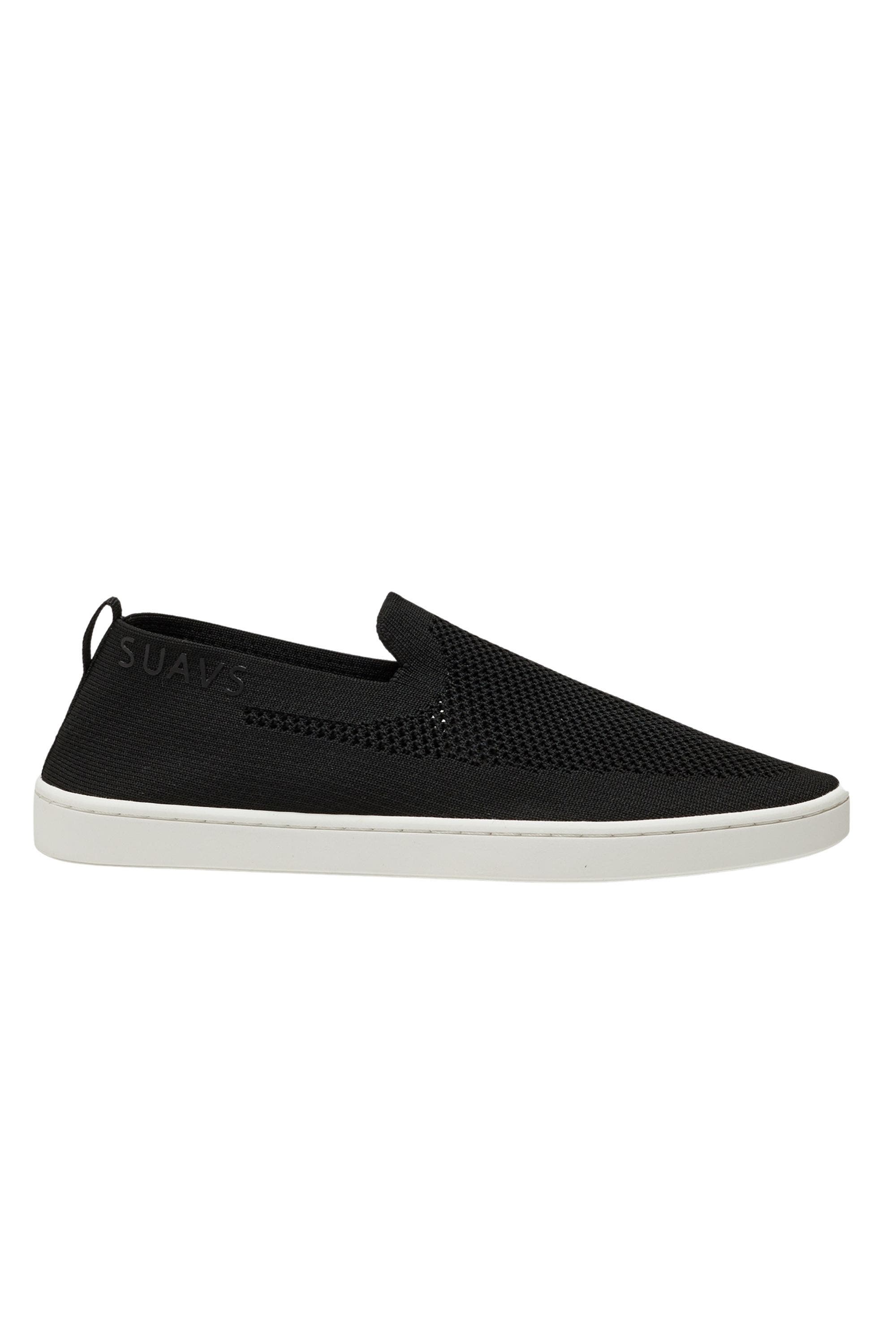 The Barton Slip-On, Alternate, color, Jet Black White