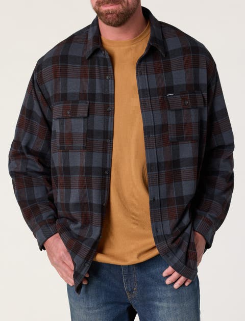 Big & Tall Sutton Flannel Sport Shirt