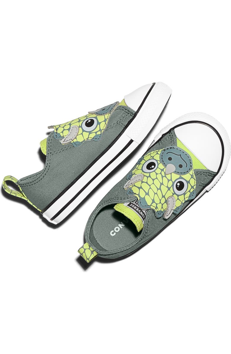Converse Kids' Chuck Taylor<sup>®</sup> All Star<sup>®</sup> One Strap Sneaker, Alternate, color, Mineral Brew/ Neon Mantis