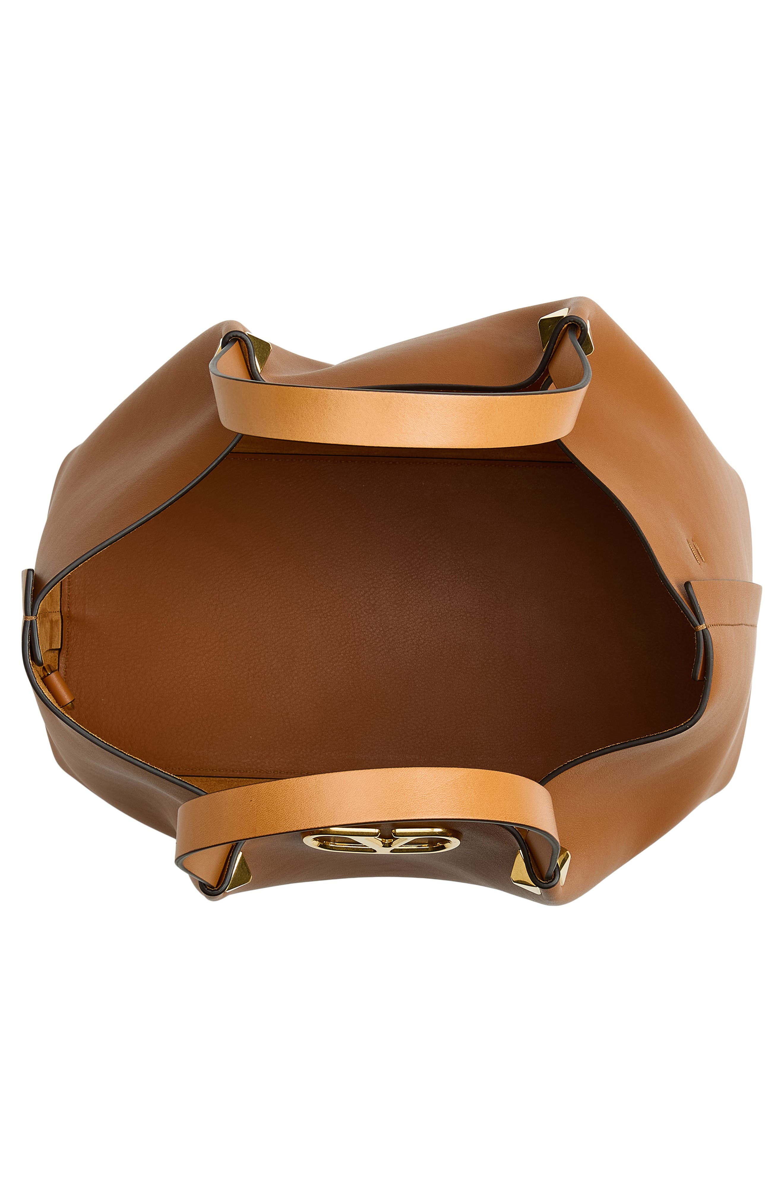 Signature VLOGO Tote, Alternate, color, BROWN